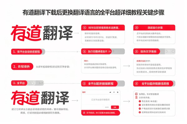 有道翻译下载之后怎么更换翻译语言？全平台超详细教程